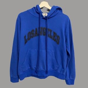 Neon L.A Blue Hoodie